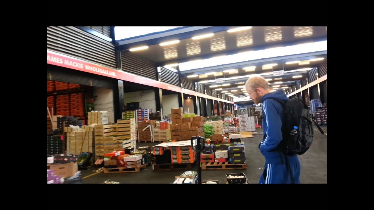 Blochairn Fruit Market, Glasgow- Fruit Shopping At Blochairn Fruit Market Glasgow