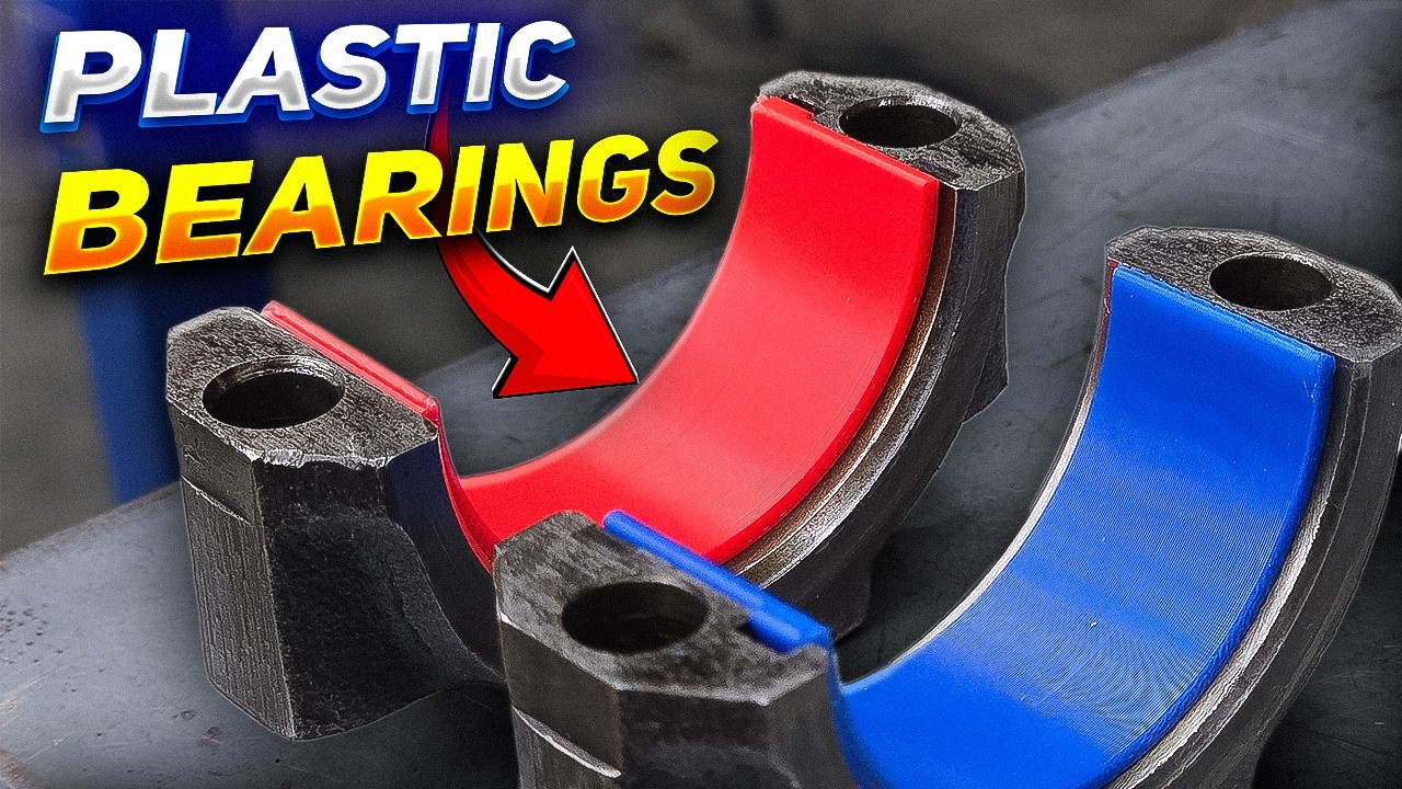 3D printed engine bearings and piston rings - will they work?