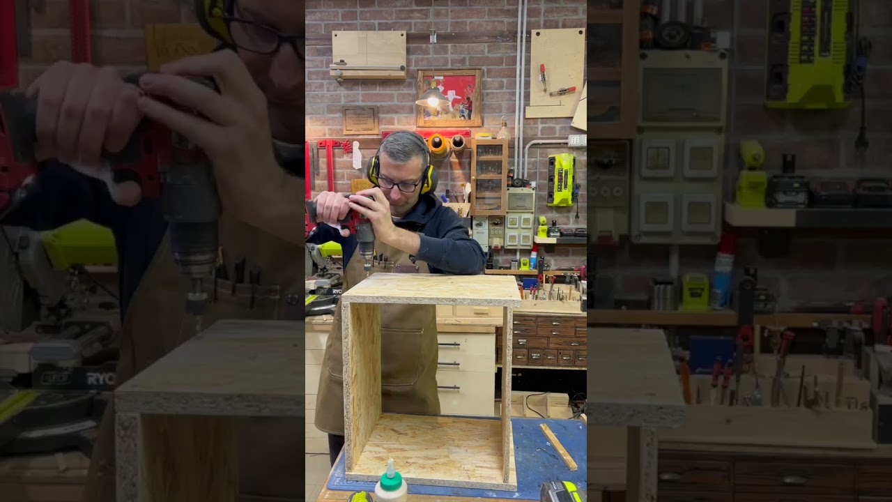 Mobiletto per la Stampante facile facile #faidate #falegnameria #diy #makersatwork