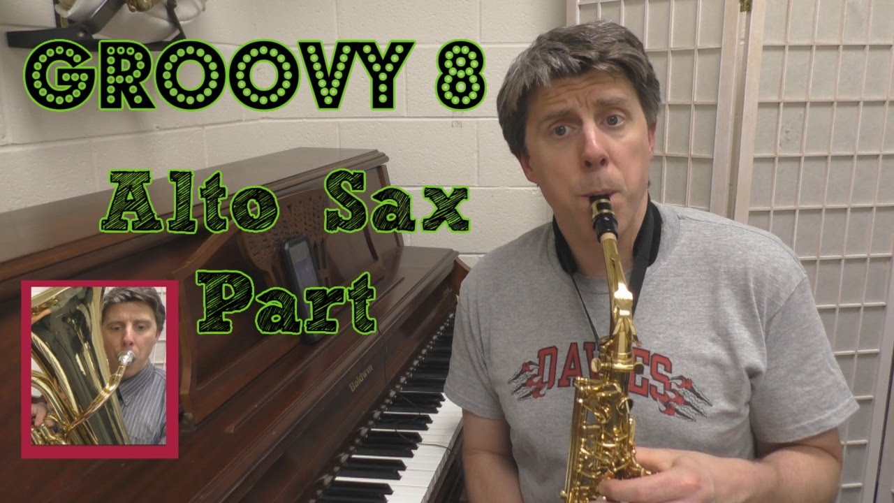 Groovy 8 ALTO SAX part