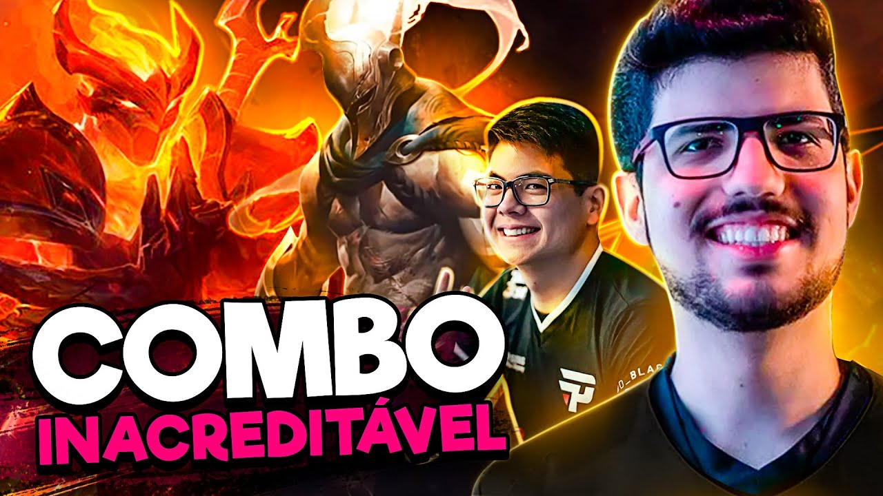 FIZ UM COMBO ABSURDO NO LOL! SHEN + PANTHEON COM ESA