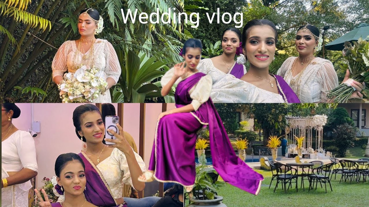 Wedding vlog 👰‍♀✨ | එයත් බැන්දා 🥰💕 | අම්මෝ ඒ Dance එක 😁 | #wedding #weddingday #srilanka 