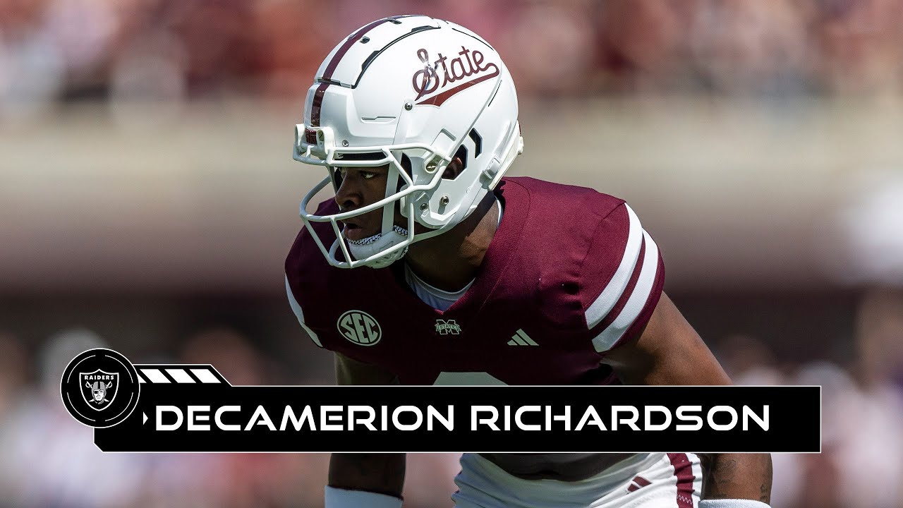 Raiders Select CB Decamerion Richardson | Highlights | 2024 NFL Draft