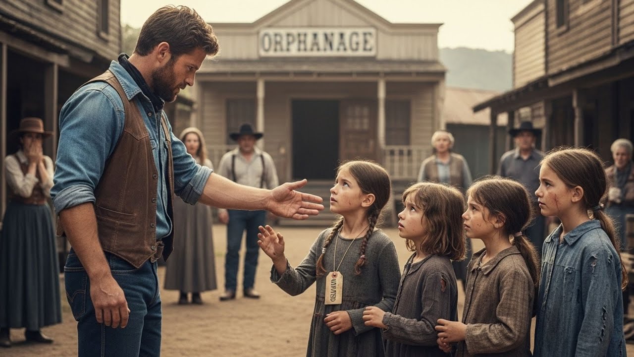 Single Dad Cowboy Read “UNWANTED” on Orphans’ Tags — What He Did Next Silenced the Town