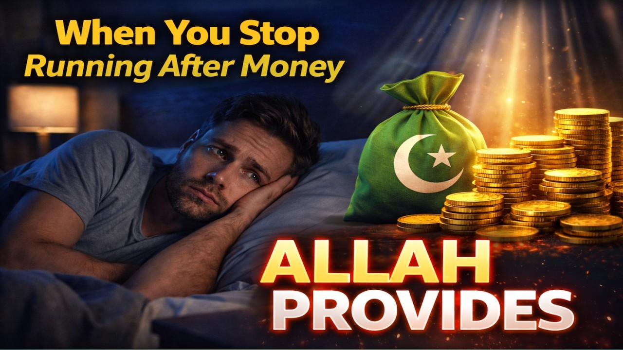 When you stop Chasing #money | Allah provides