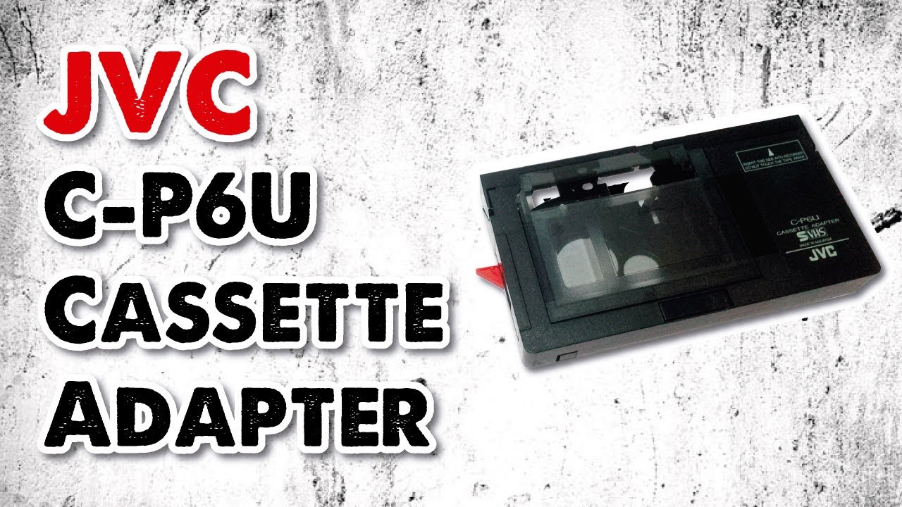 JVC C-PC6U Adaptador VHSC // VHS Cassette  // Adapter VHS VHSC