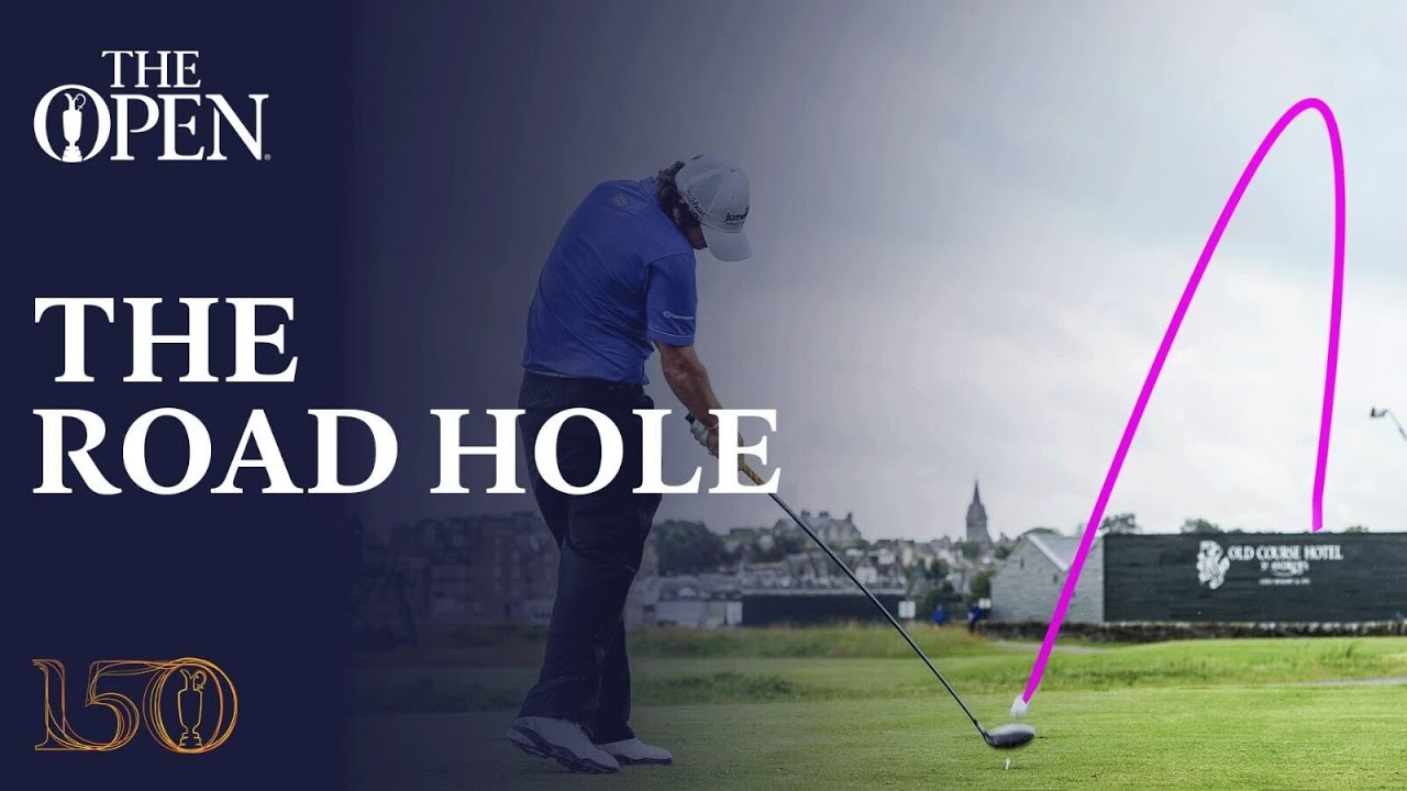 САМАЯ СЛОЖНАЯ лунка в гольфе | 17-е место в Сент-Эндрюсе — роуд | Открытые моменты