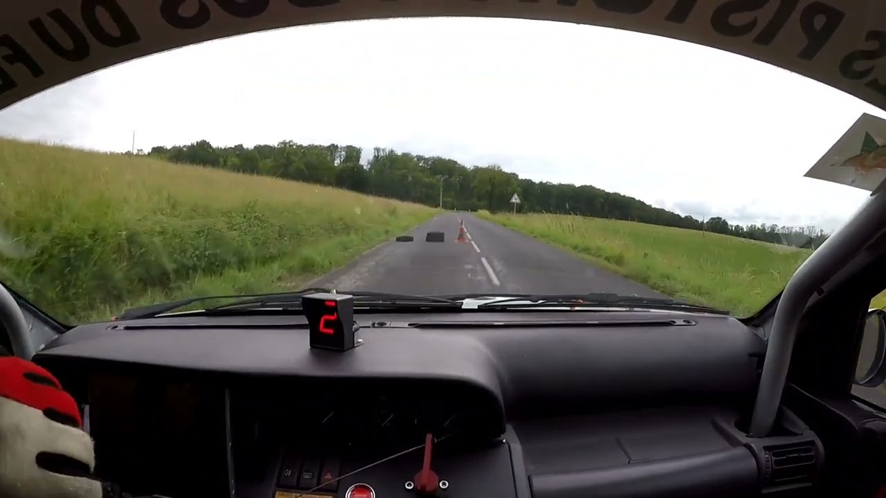 Slalom De Blamont 2024 PORHANSL MIKAEL CLIO F2000/3
