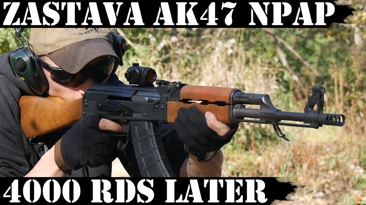 Zastava AK47 NPAP 4000rds later! Parts MIA...