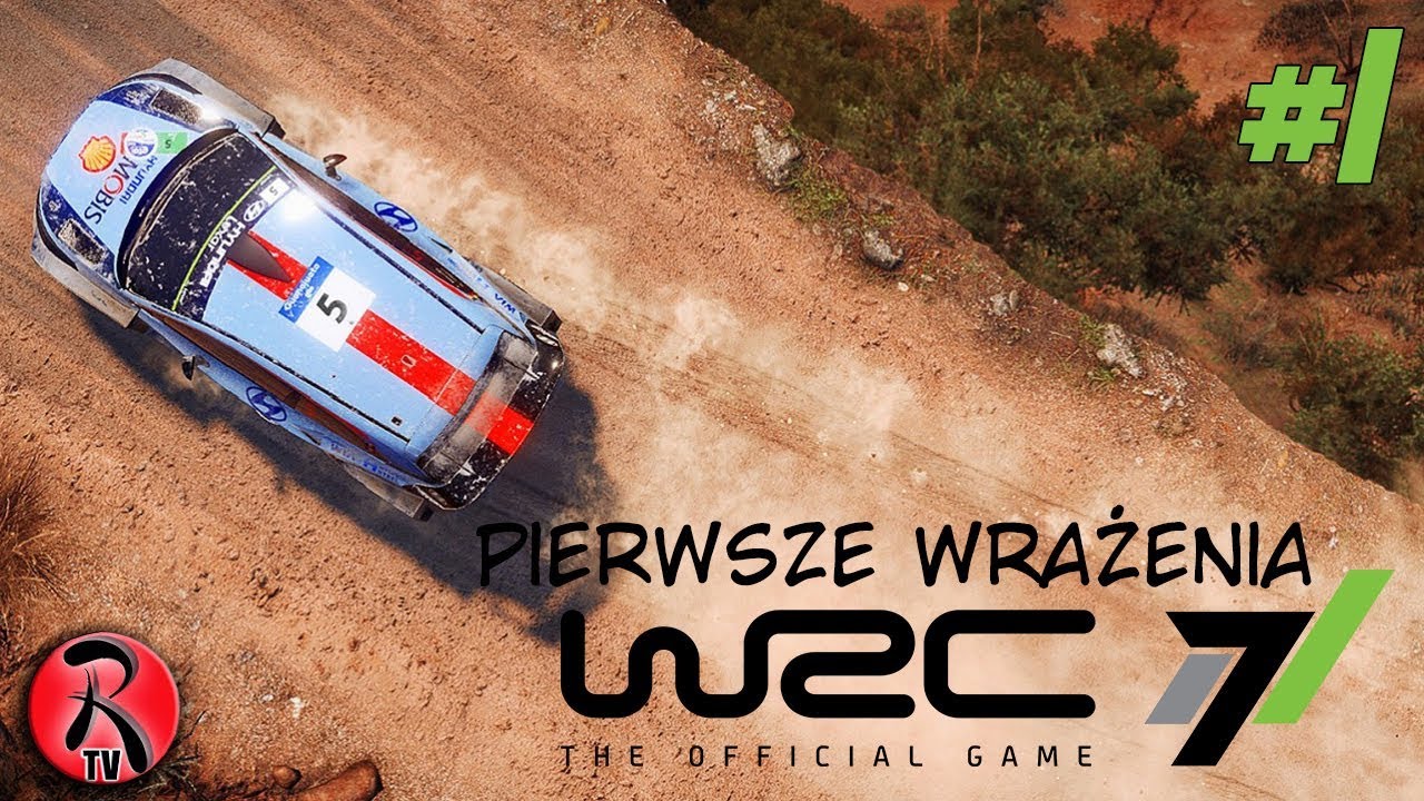 Zagrajmy w WRC 7 PL #1 - Pierwsze wrażenia, nauka jazdy [PREMIERA][GAMEPLAY PL][60FPS]
