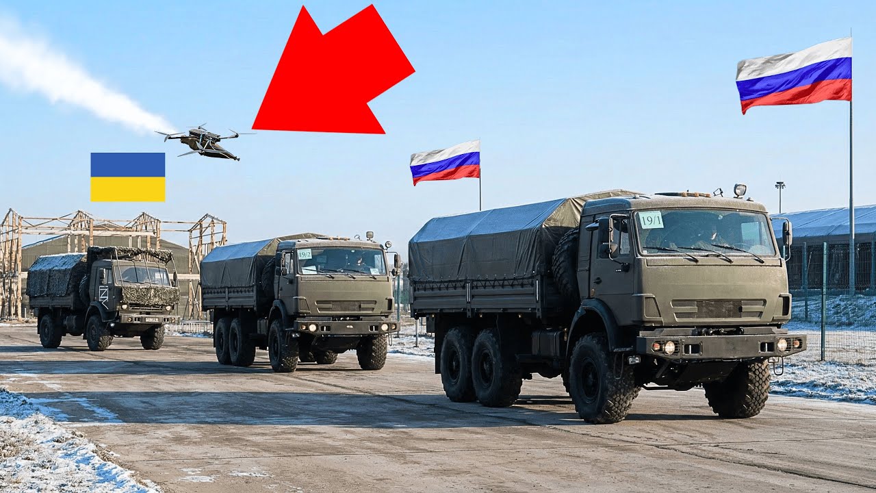 Всего 2 км: как украинские беспилотники поразили российский логистический конвой.