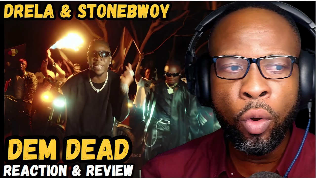 🔥 FIRST TIME HEARING DRELA & STONEBWOY - DEM DEAD! | THIS BLEW MY MIND! 😱 (OFFICIAL VIDEO REACTION)