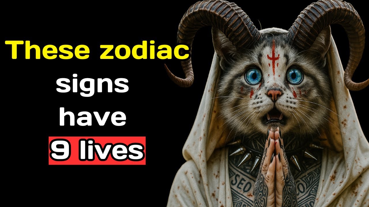 Nostradamus named the Signs of the Zodiac that have 9 lives.