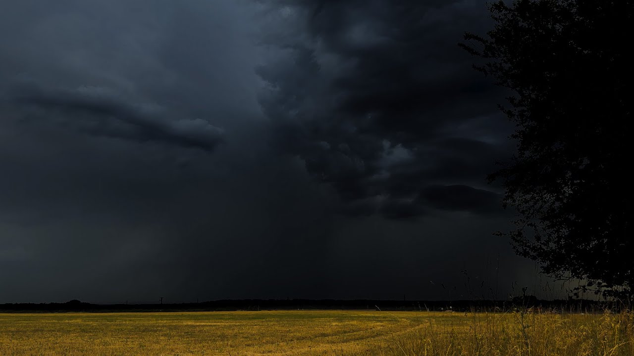 Distant Thunderstorm Atmosphere | Constant Thunders | Calm Before the Storm | 3 HOURS