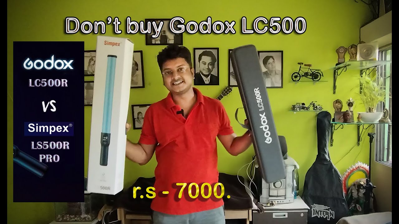 GODOX LC 500R VS SIMPEX LS 500R PRO - BEST RGB LC STICK LIGHT 2024