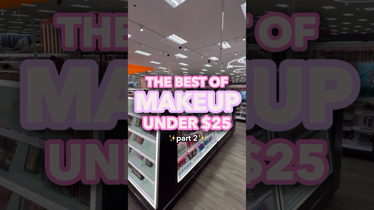 Best affordable makeup under $25 at Target #drugstoremakeup #makeup #affordablemakeup