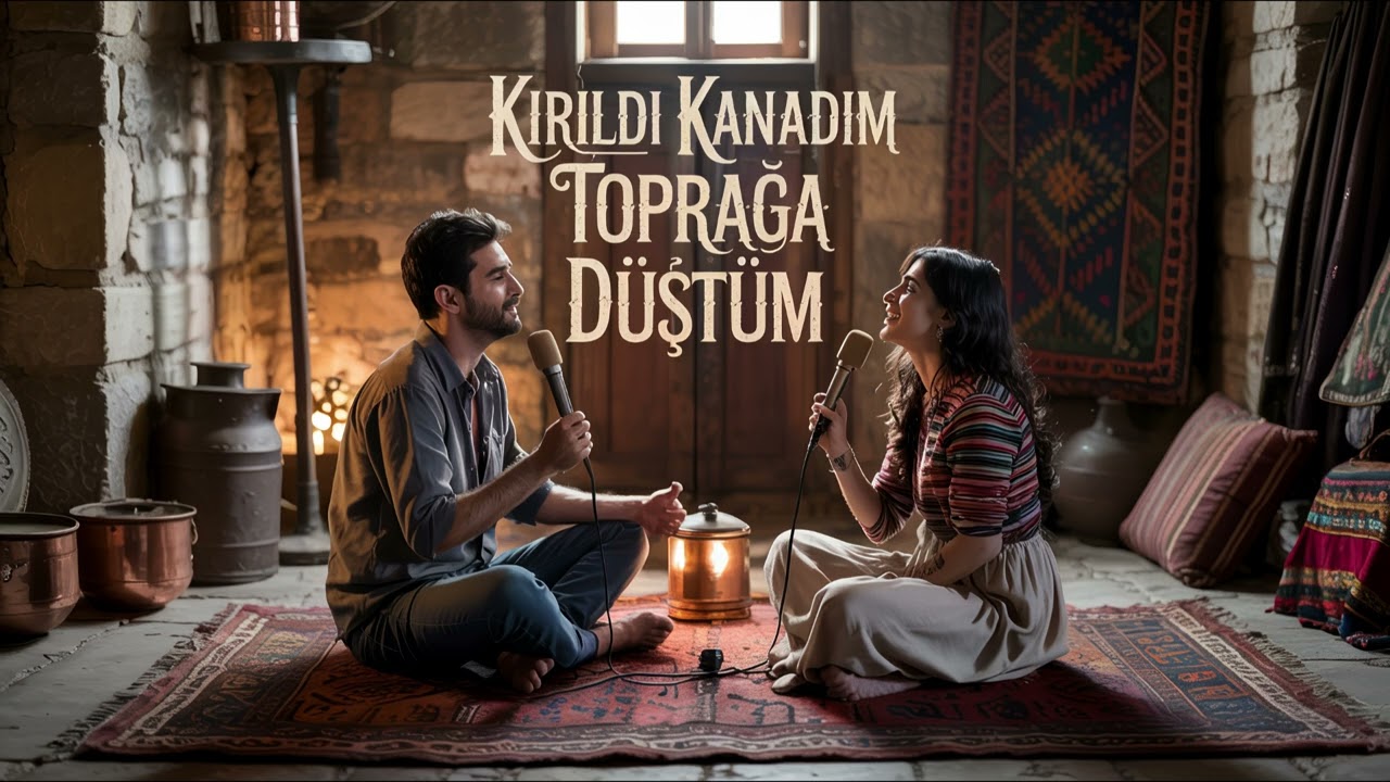 Kırıldı Kanadım Toprağa Düştüm - Duygusal Anadolu Rock Düet (Yeni Şarkı)
