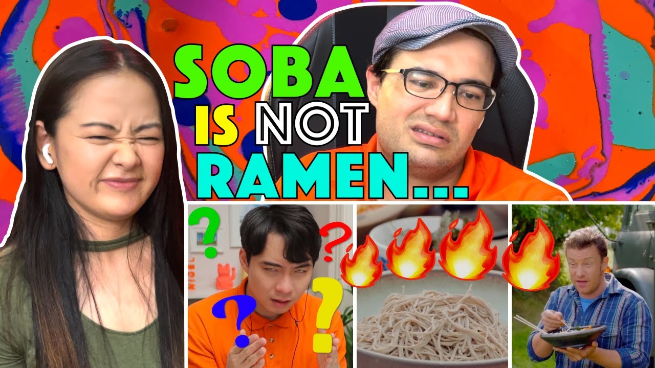 Japanese and Kiwi Reaction - Jamie Oliver ALMOST Made Ramen - Uncle Roger @mrnigelng