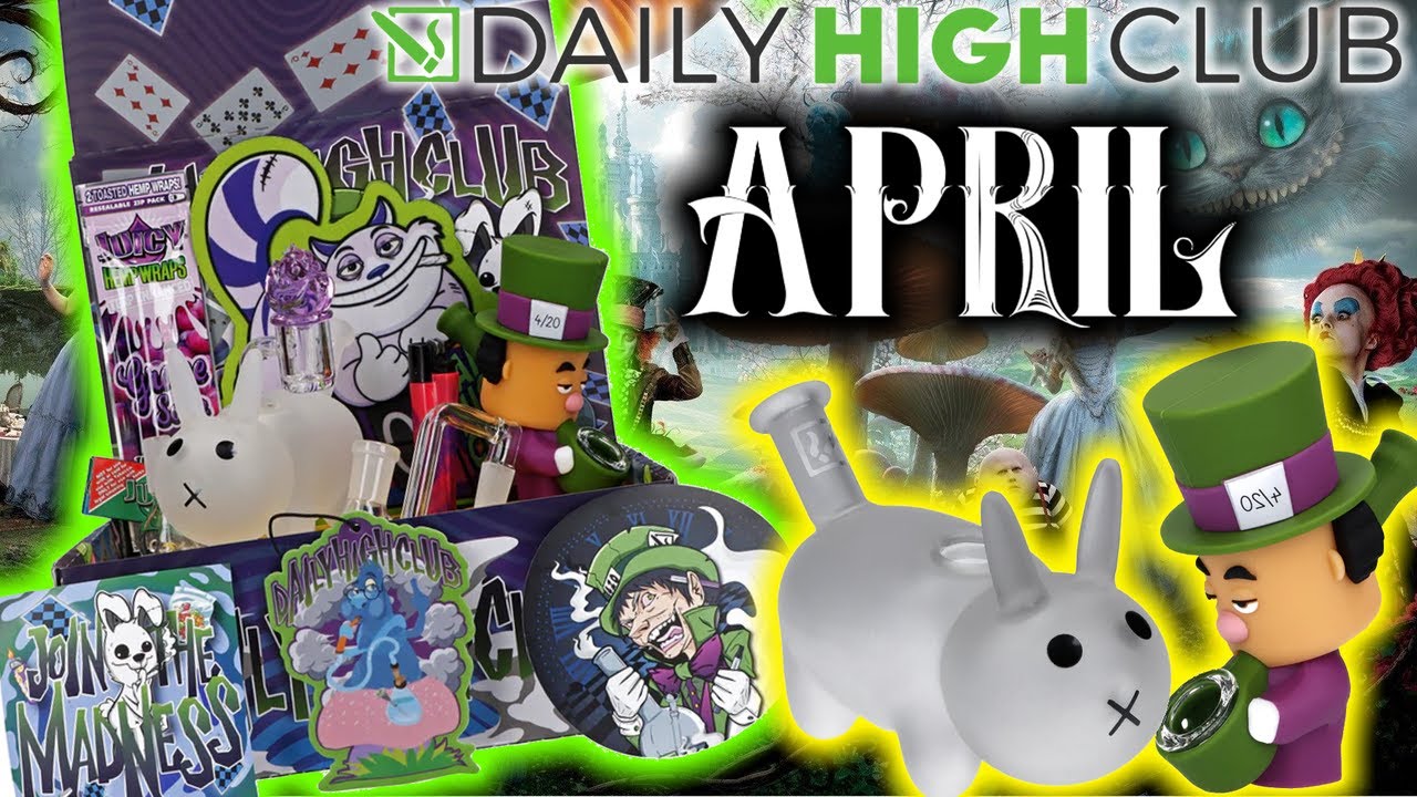 Daily High Club April 420 Unboxing | Stoner Subscription Box Review
