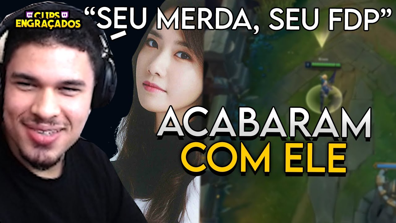 SURSKITY FEZ MERDA NA COREIA E AYEL ENGANADO - LEAGUE OF LEGENDS