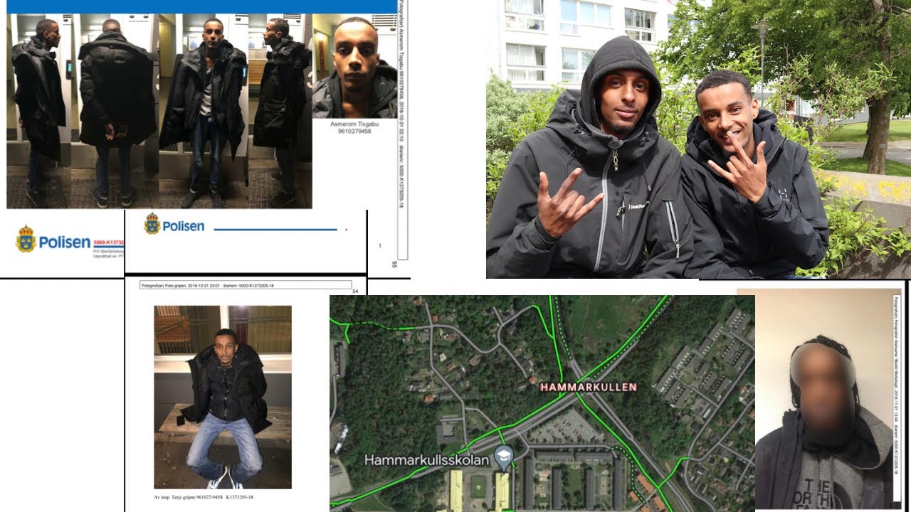 ADEN OCH ASME - MISSTÄNKTA FÖR GROV MISSHANDEL (HAMMARKULLEN, GÖTEBORG, SVENSK RAP)