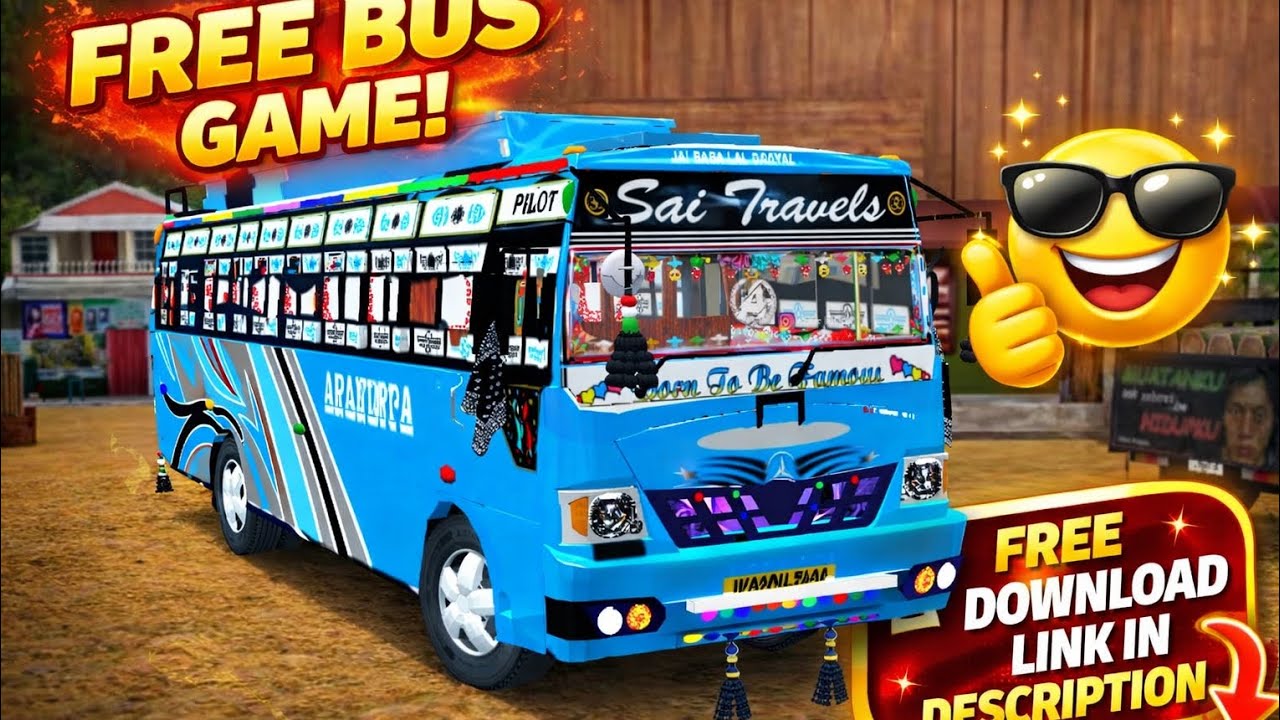 New Sai Travel Bus Mod ||New Jk Bus Mod for Bus Simulator Indonesia ||free download 💫