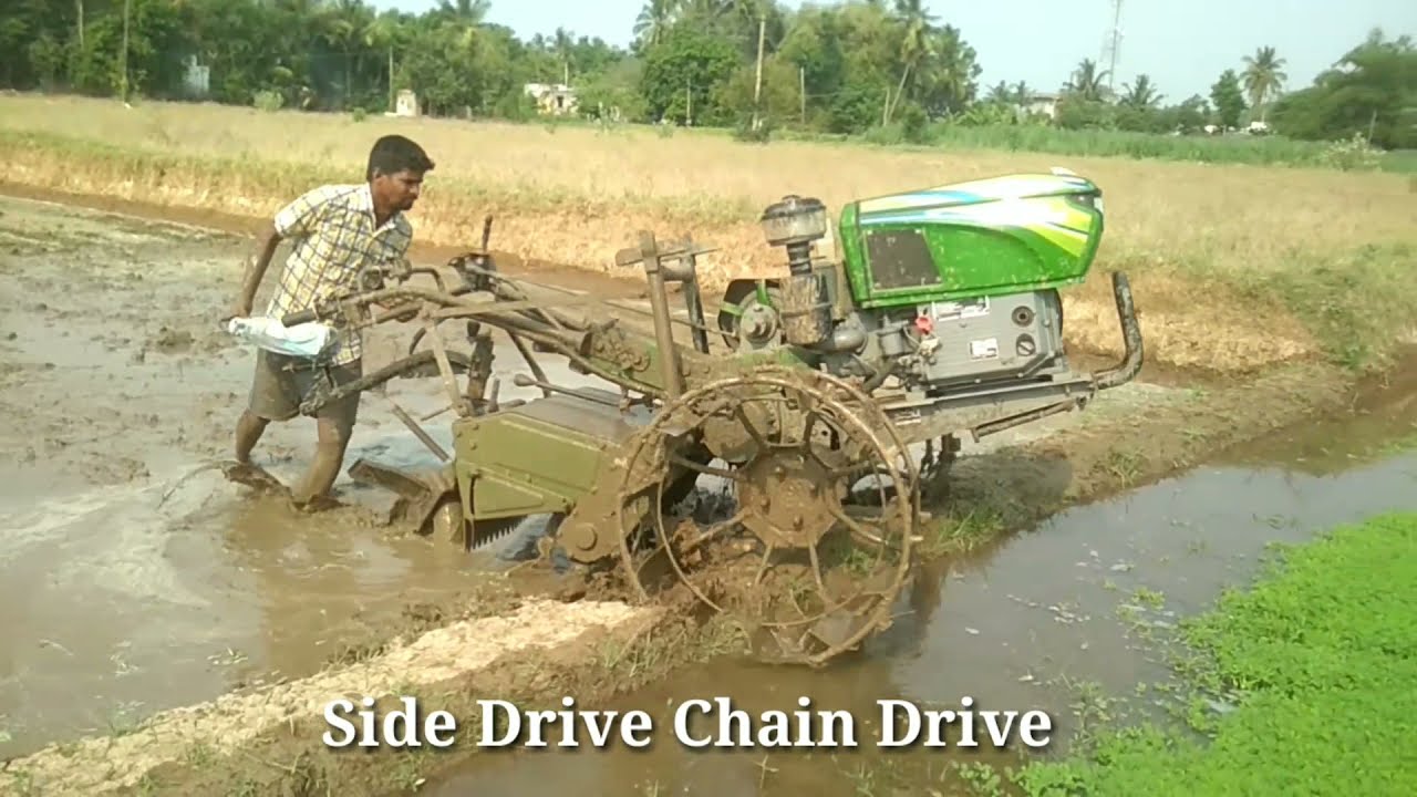 Kirloskar Mega T15 Power Tiller|field work performance|#Kirloskar_Mega_T15hp_Tiller#livingatvillage