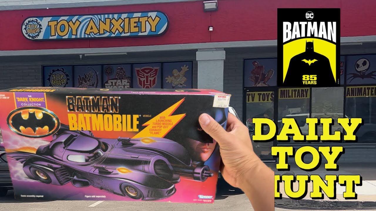 Vintage Batman Hunt at Toy Anxiety ON Batman DAY 2024 (Daily Toy Hunt)