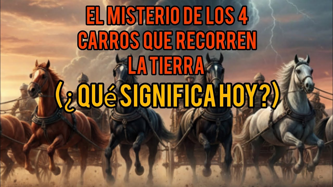 EL MISTERIO DE LOS 4 CARROS QUE RECORREN LA TIERRA.(¿QUÉ SIGNIFICA HOY?)