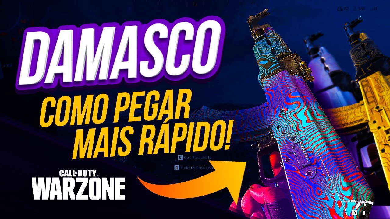 DICAS - PEGAR A CAMUFLAGEM DAMASCO MAIS RÁPIDO - Call of Duty Modern Warfare / Warzone - SEASON 6