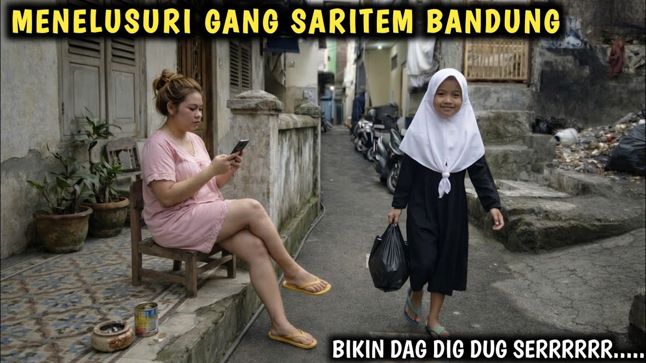 MENELUSURI JALAN SEMPIT SARITEM MENJELANG LEBARAN DAN TERNYATA...
