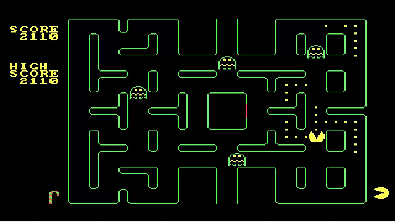 IBM PC COMPATIBLE MICROSOFT DOS PACMAN PAC MAN AKA PC MAN PCMAN By F Bataille In 1984