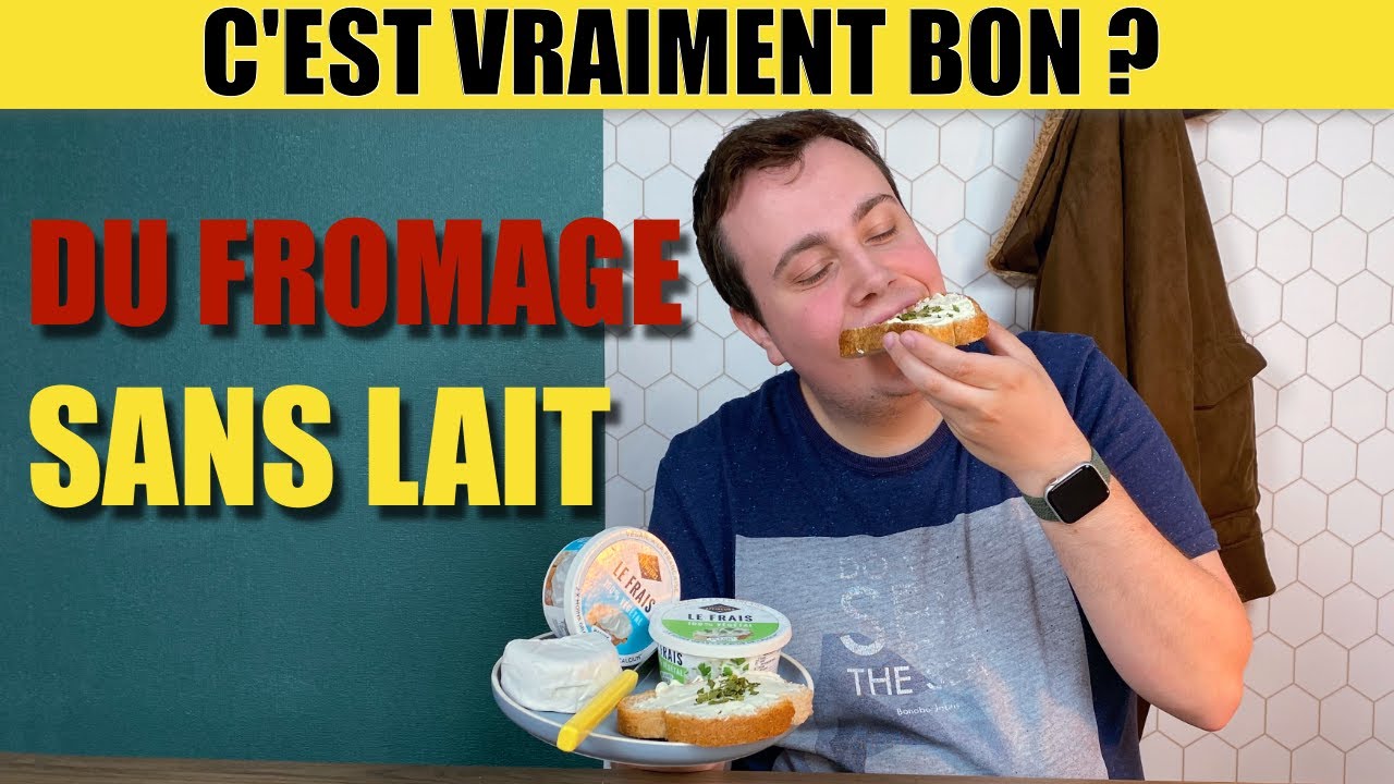 Je teste des fromages... sans lait !