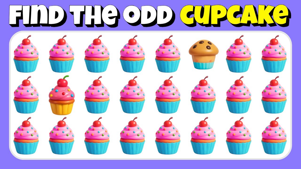 Find The ODD One Out | Sweets and Drinks Edition 🧁🍭🧃| Easy, Medium, Hard | Findo Quiz