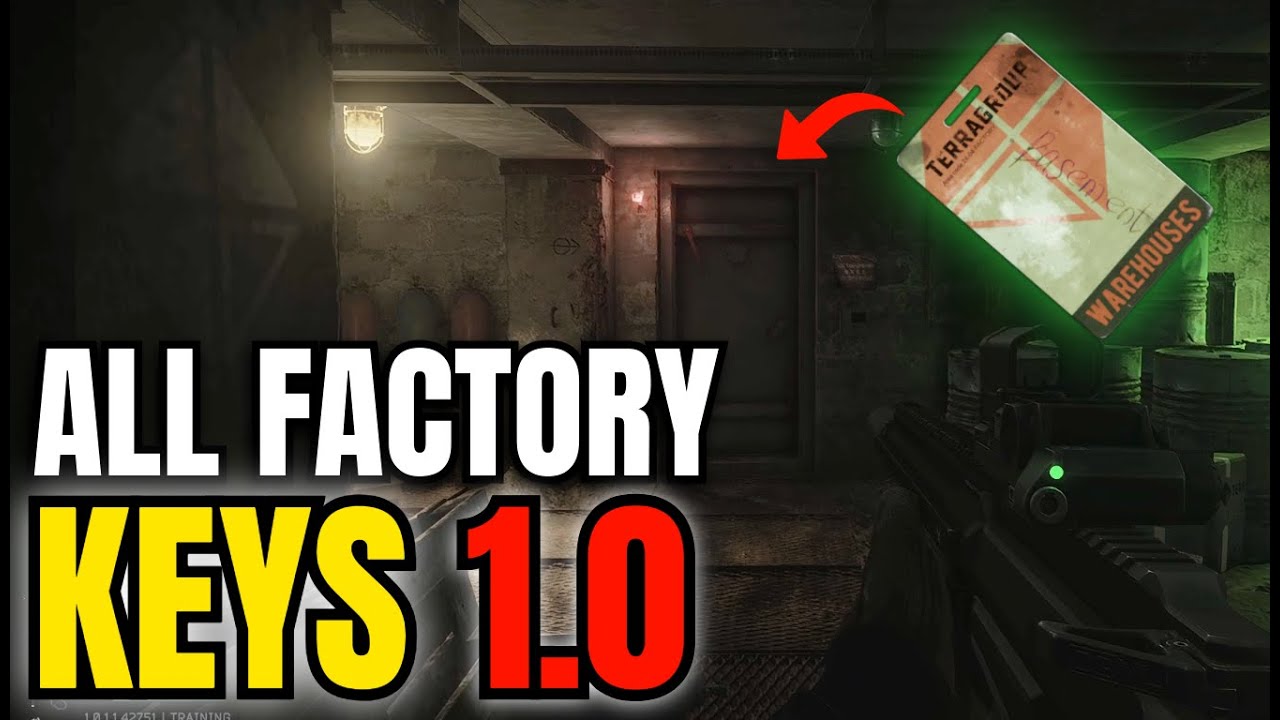 Factory Keys Guide – All Factory Keys Explained for Loot & Quests | Escape From Tarkov 1.0 (2026)