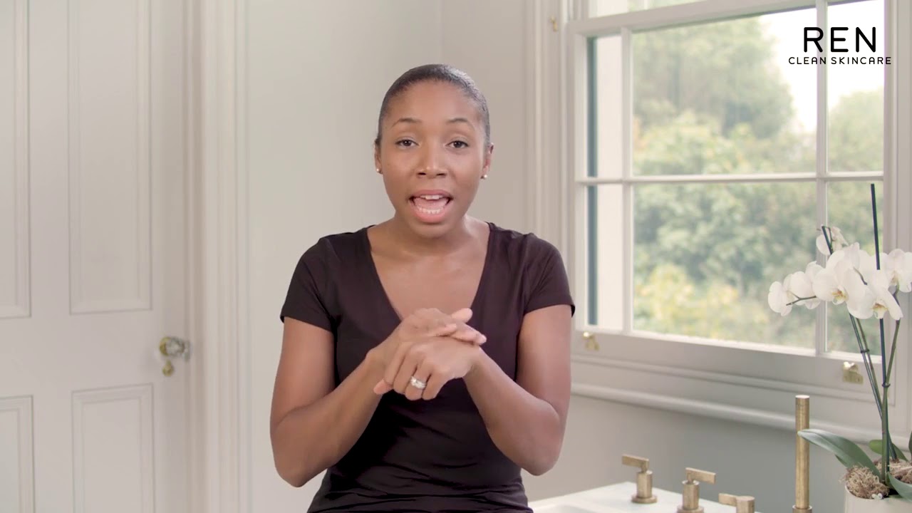 How to use REN Glycol Lactic Radiance Renewal Mask | Cosmetify