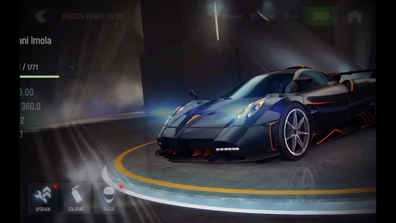 Unlocking the Pagani Imola -  Asphalt 8