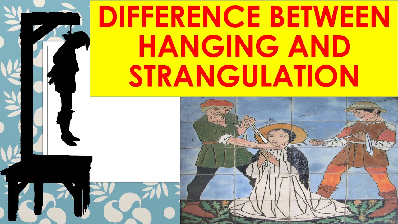Difference between Hanging and Strangulation || #Hanging #Strangulation #Hangingvsstrangulation