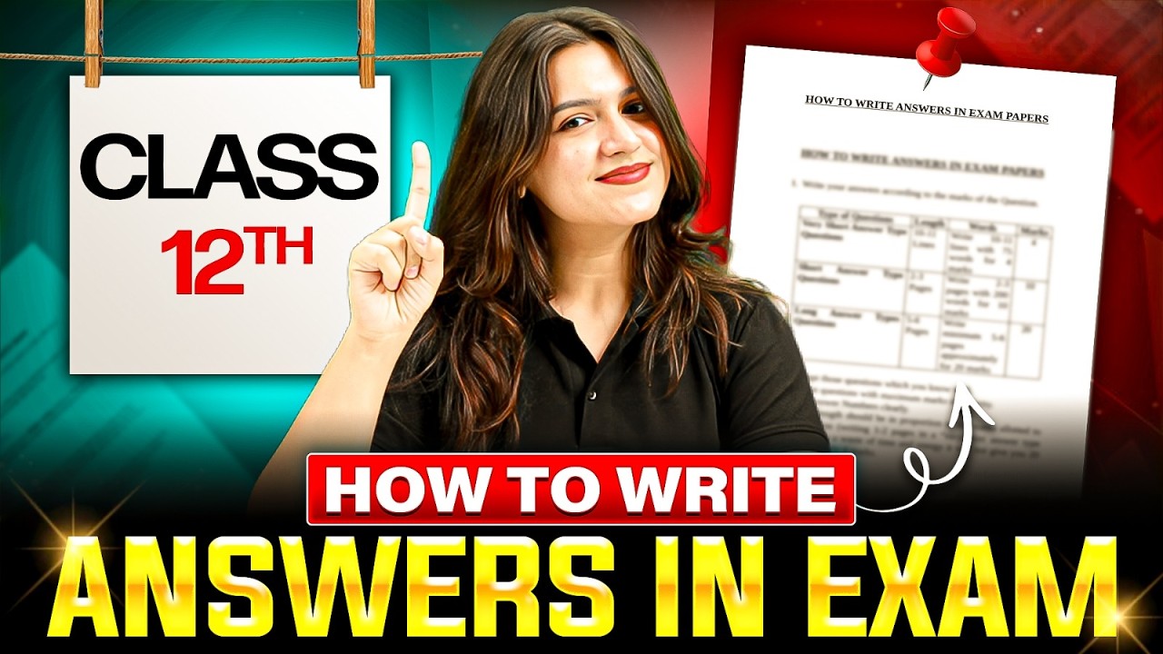 How to Write Answers Like a TOPPER in Boards 2026 | Answer Writing Tips