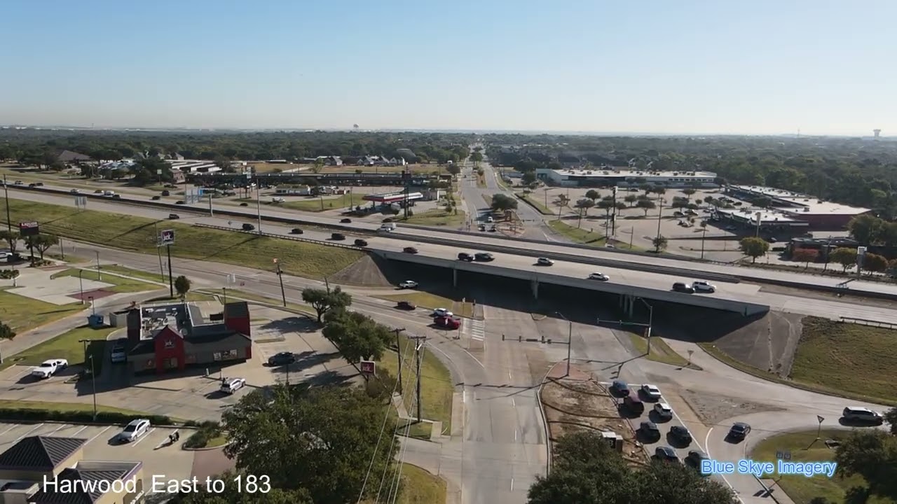 Central & Harwood East to Industrial Blvd