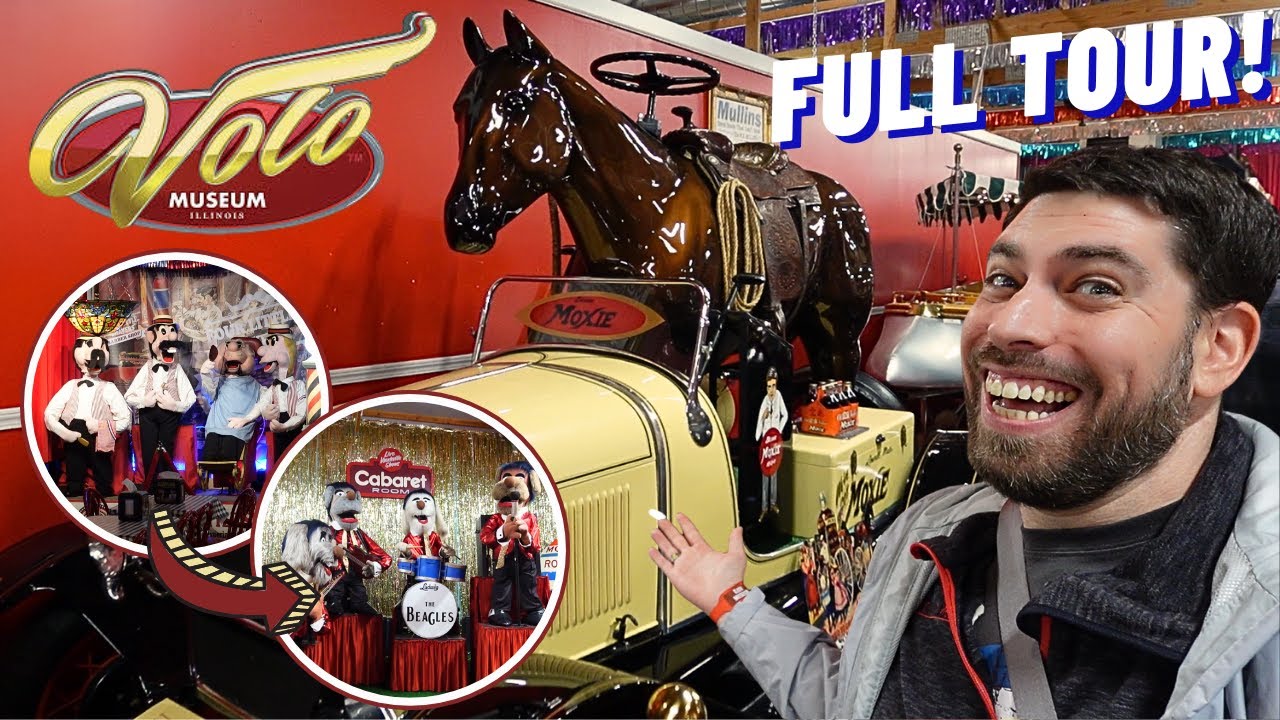 Volo Museum FULL TOUR – Come for Quirky Cars, Stay for Vintage Animatronics! - Volo, IL