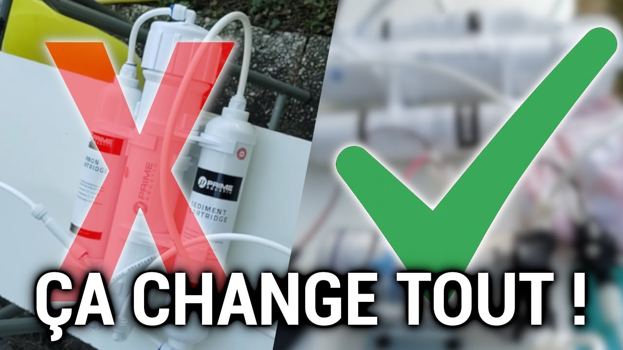 Osmoseur Aquarium : TUTO Installation (la vérité sur la pompe booster)
