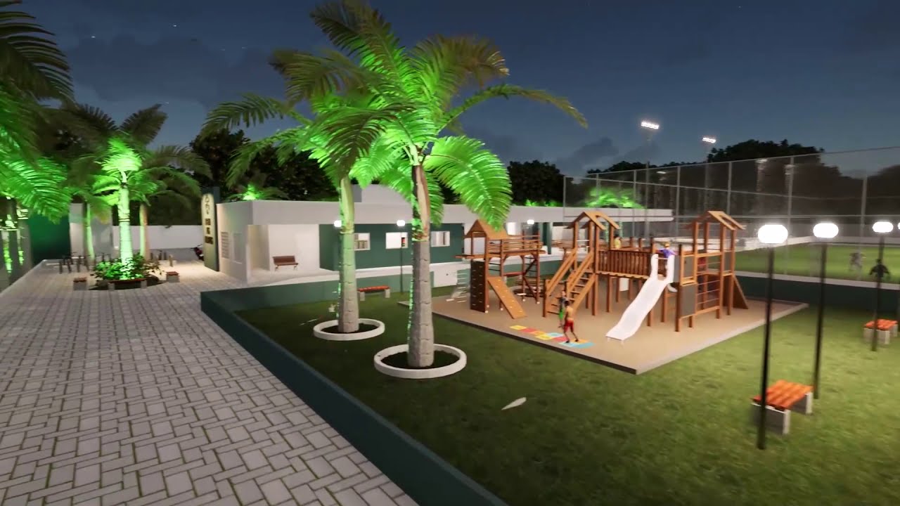 VIDEO DE PROJETO ARQUITETÔNICO - COMPLEXO ESPORTIVO