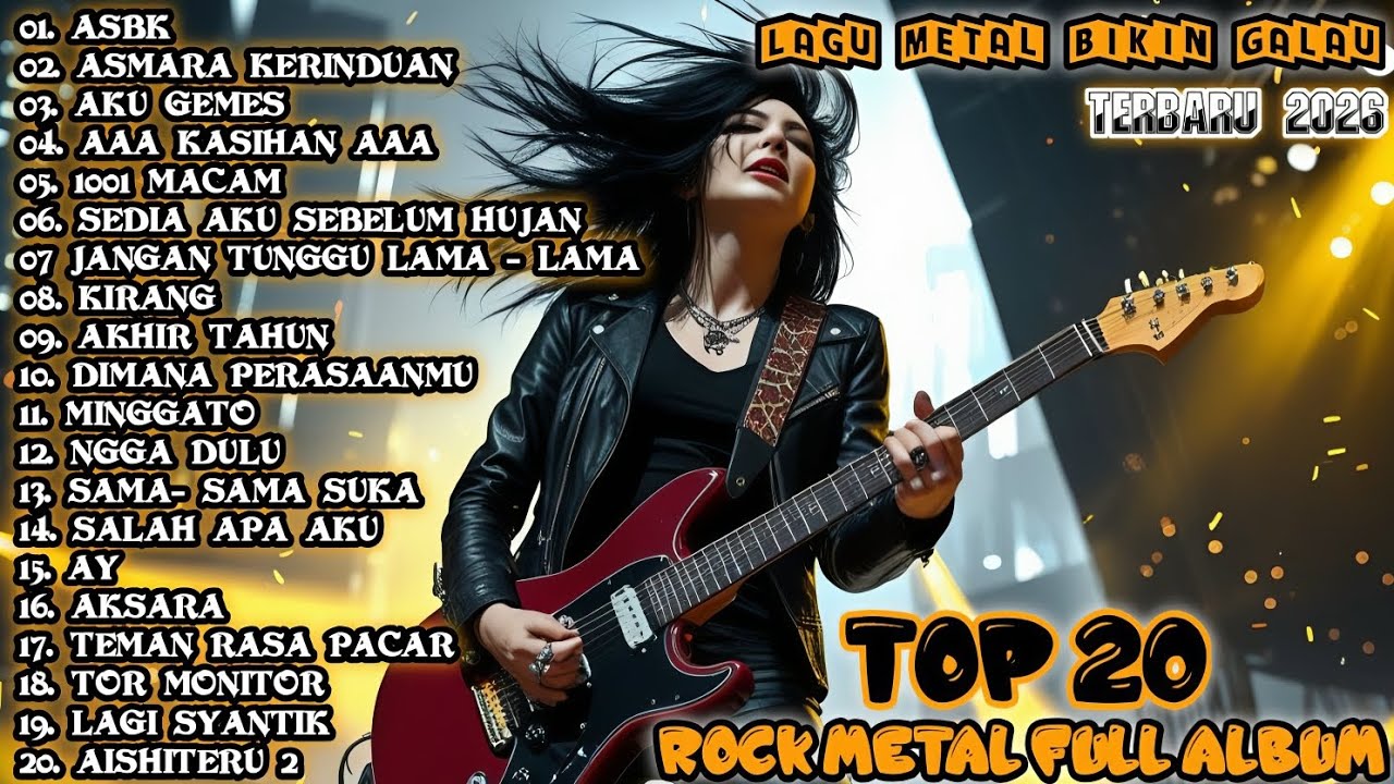 TOP 20 MUSIK HITS 2026 🎶 KUMPULAN MUSIK METAL TERBARU 2026 🎶 FULL ALBUM LAGU INDO BIKIN GALAU 🎶 