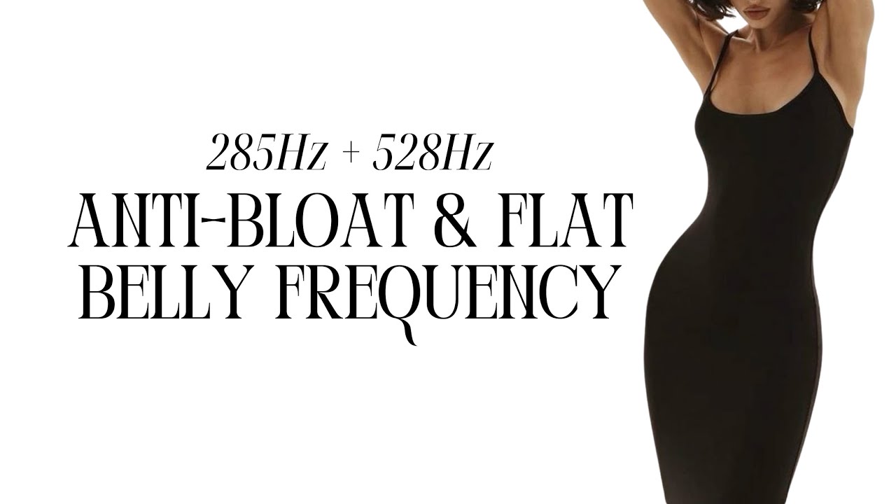 Bloating Relief Frequency | 285Hz + 528Hz Healing | Flat Belly, Gut Reset & Feminine Digestion