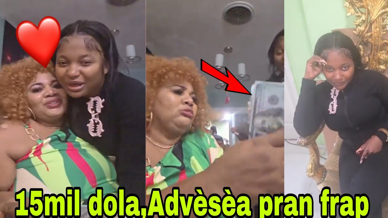 Wouy Anie Alerte vide lajan sou Natacha live,koze manman ak pitit kap jere anpil moun pran frap nan