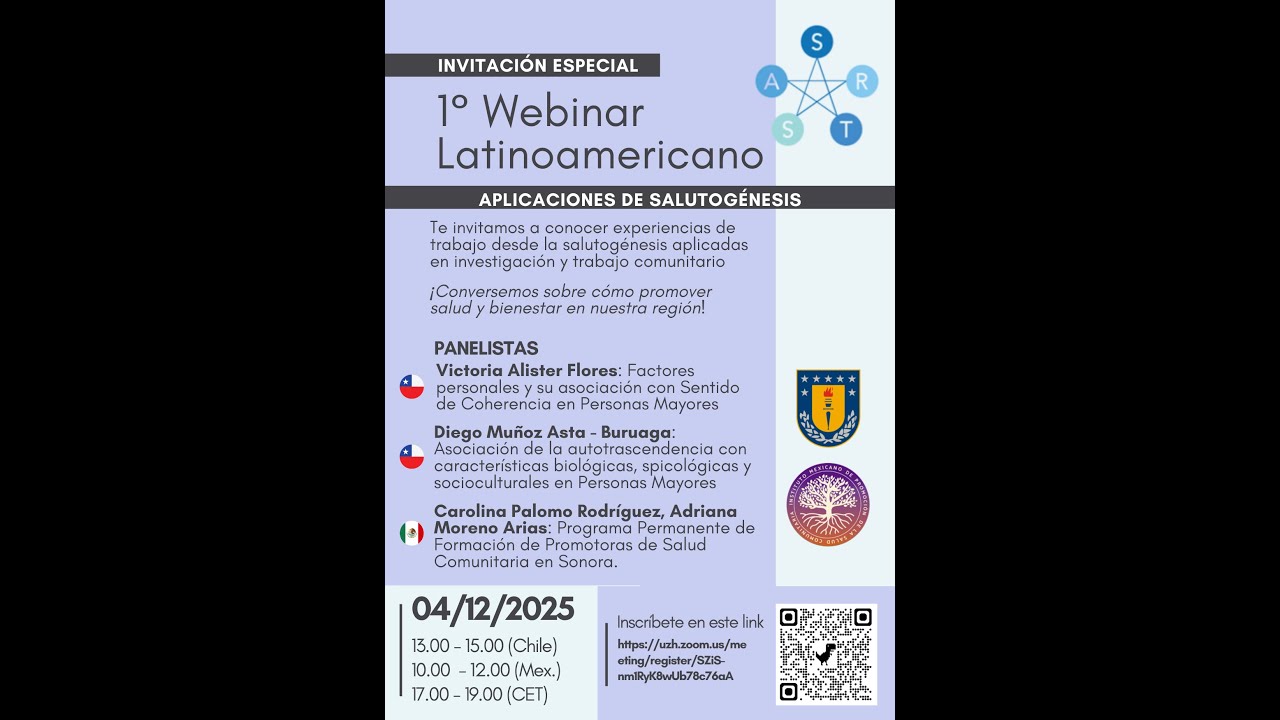 STARS Webinar: First Latin American Webinar on Salutogenesis