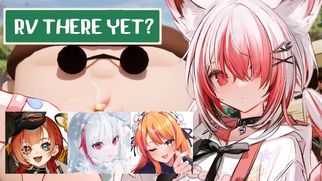 【RV There Yet?】新マップ来たのでまたこの人達と登山w/ ろぜっくぴん 巫神こん dtto.【REJECT/秋雪こはく】