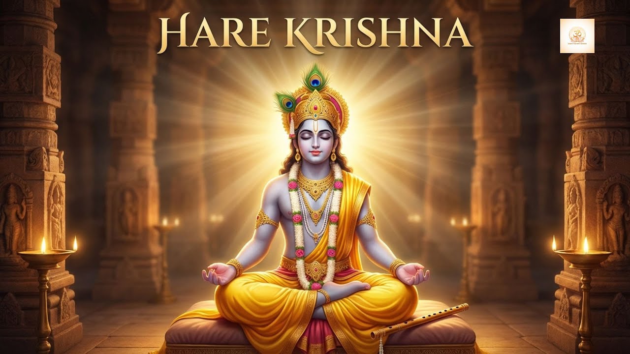 Hare Krishna Hare Krishna 🙏 | Peaceful Krishna Chanting for Inner Peace | Shanti Bhakti Dhara