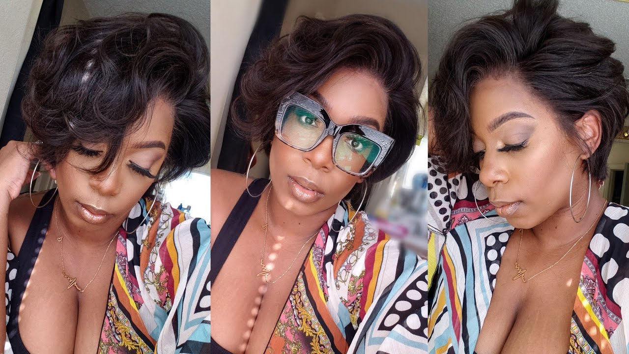 WHEW! 😱 Pixie Cut UNDER $90‼| Beginner Friendly 13x6 Lace Front Wig | MyQualityHair